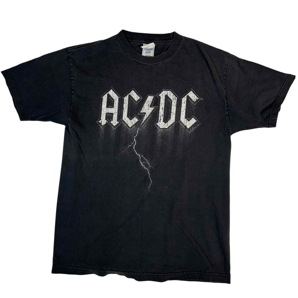 Vintage AC/DC Band T Shirt Alstyle Apparel Black Music AAA Tag Tee Medium